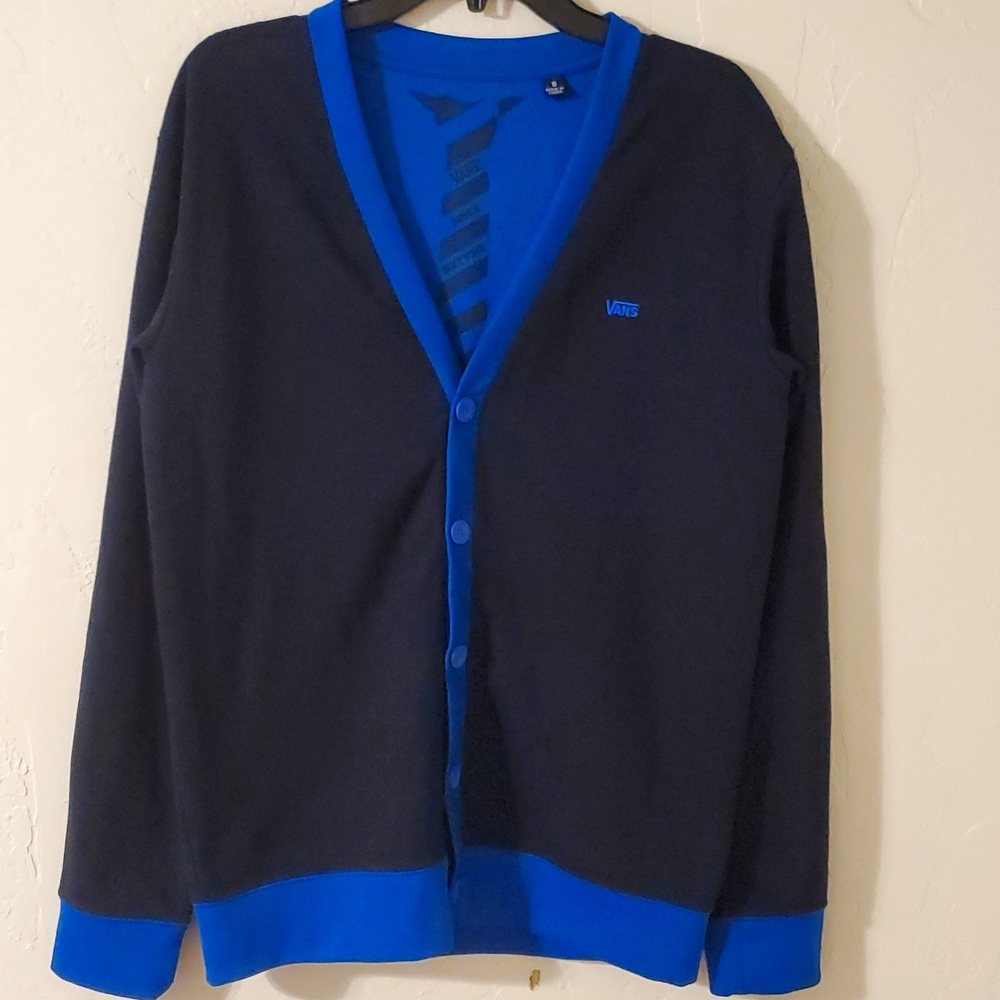 vans men's cardigan